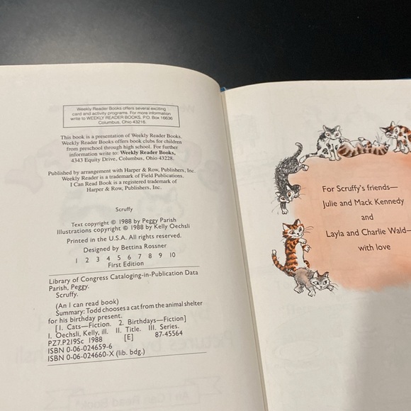 Vintage: Scruffy - An I Can Read Hardcover Children’s Book - Picture 5 of 11